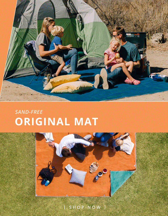 Sand Free Camping and Beach Mats CGEAR SAND FREE