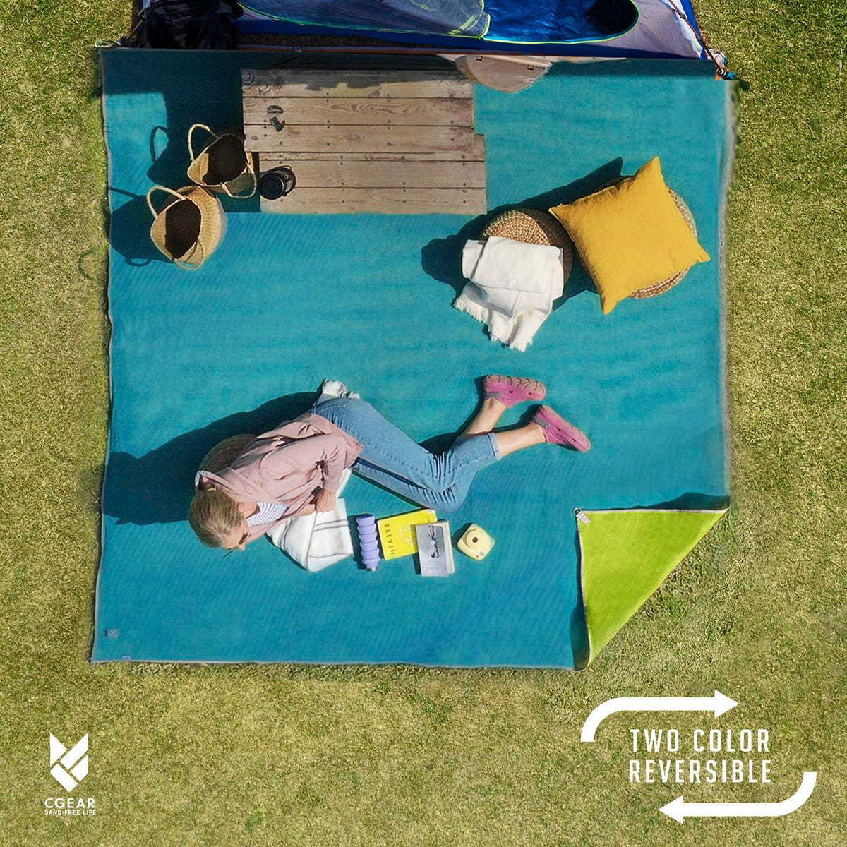 ORIGINAL SAND-FREE CAMPING MAT | CGEAR — CGEAR SAND-FREE