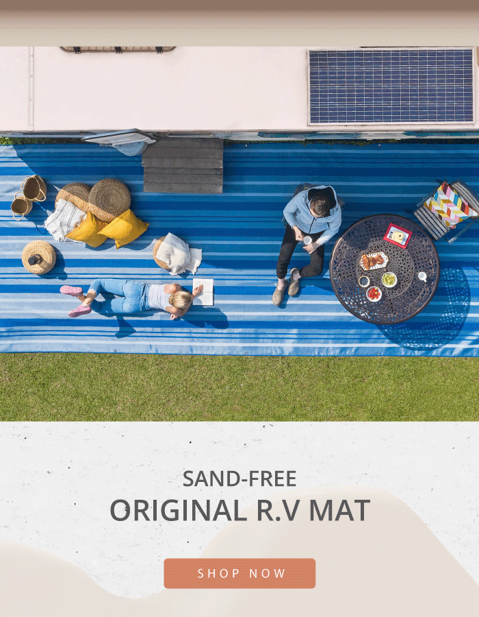 ORIGINAL RV SAND-FREE MAT  CGEAR — CGEAR SAND-FREE