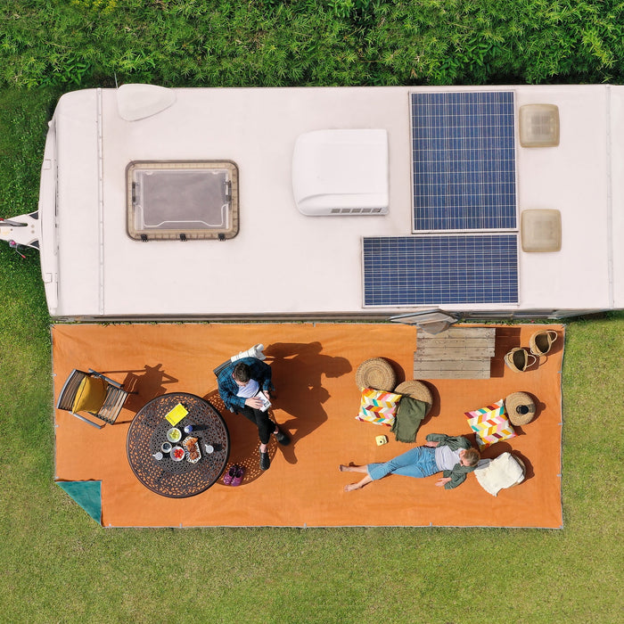 ORIGINAL R.V SAND-FREE MAT - Orange/Agave