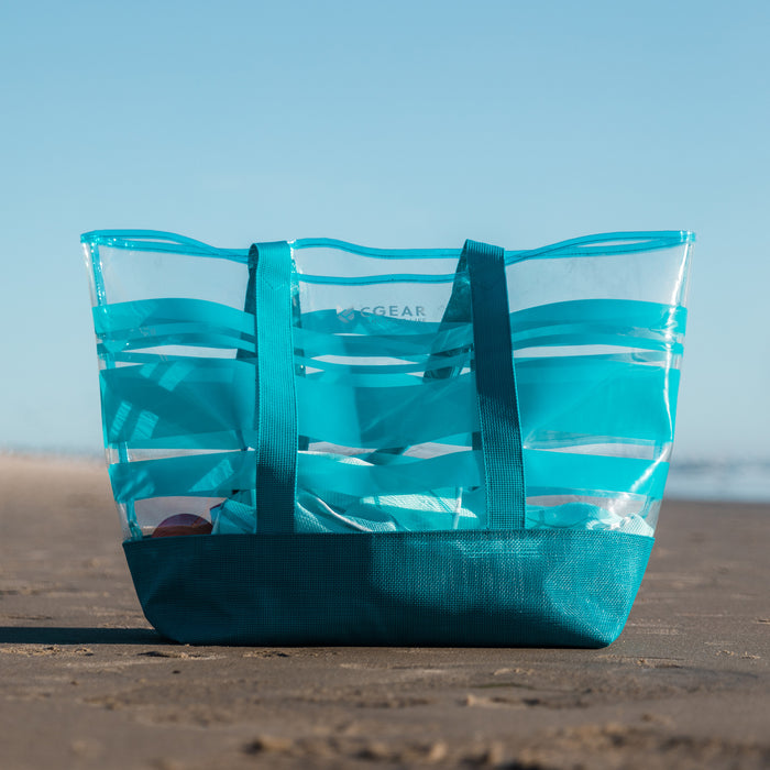 CLEAR SAND FREE TOTE